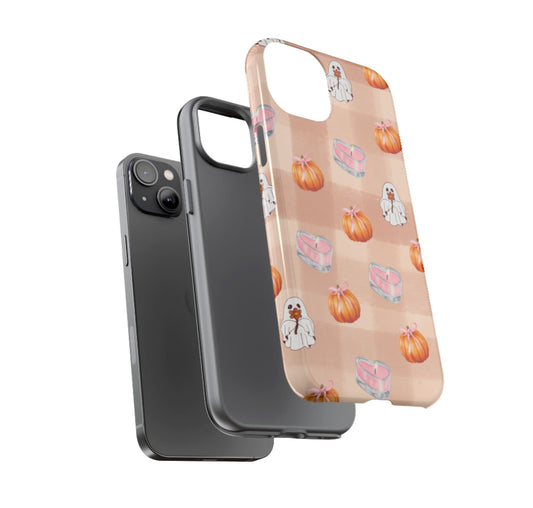 Cute Phone case Halloween ghost Kawaii pumpkin